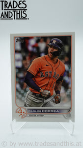 2022 Topps Series 2 Carlos Correa #405