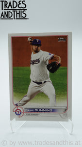 2022 Topps Series 2 Dane Dunning #411
