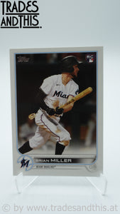 2022 Topps Series 2 Brian Miller #425 RC