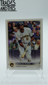 2022 Topps Series 2 Lorenzo Cain #442
