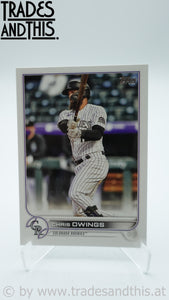 2022 Topps Series 2 Chris Owings #462