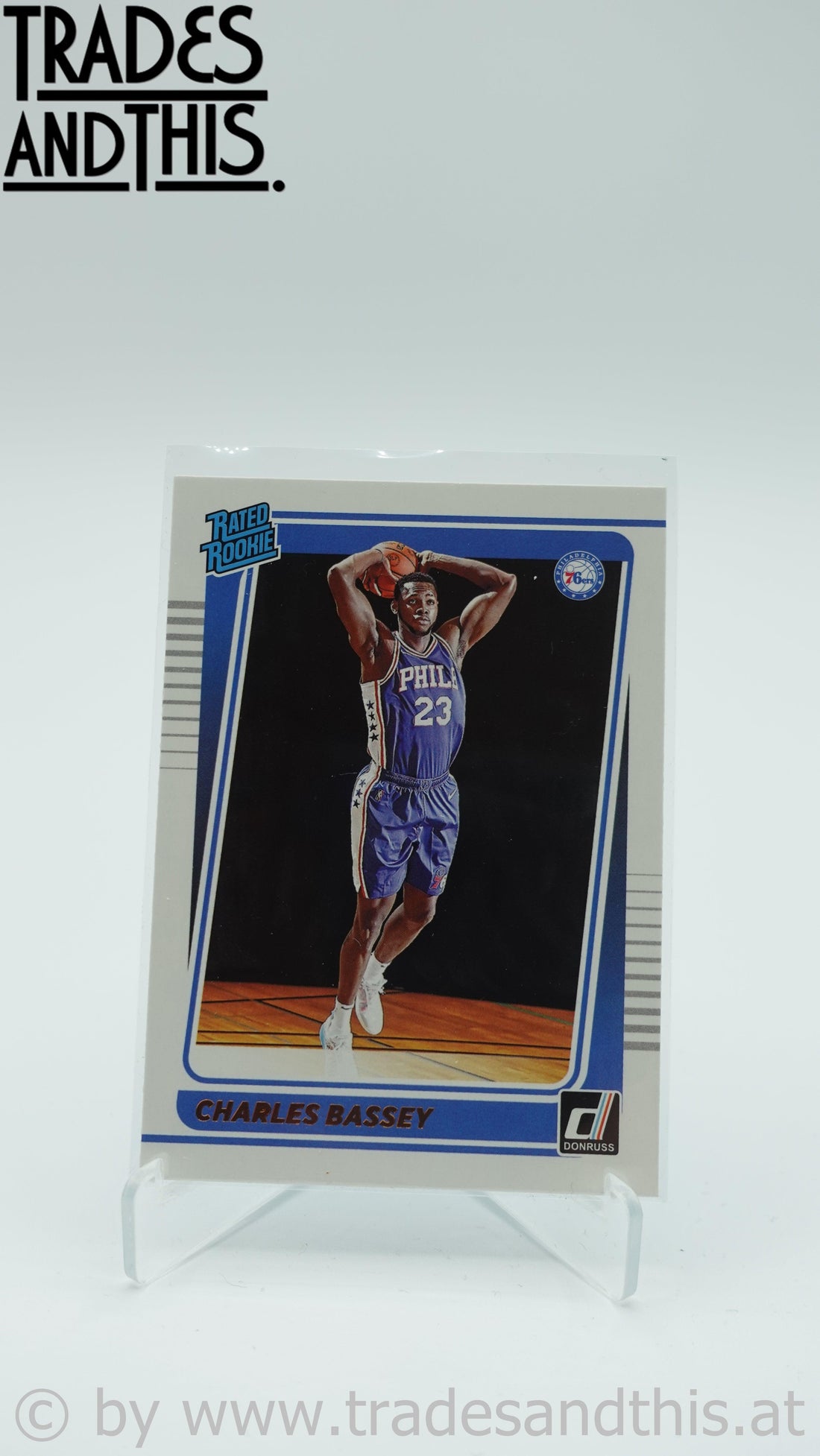 2021-22 Donruss Basketball Chalres Bassey #213 RC - Trades and This e.U.