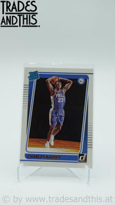 2021-22 Donruss Basketball Chalres Bassey #213 RC - Trades and This e.U.