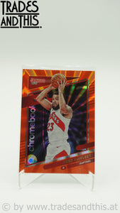 2021-22 Donruss Basketball Holo Orange Laser Fred VanVleet #38 - Trades and This e.U.