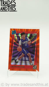 2021-22 Donruss Basketball Holo Orange Laser Jason Preston #210 RC - Trades and This e.U.