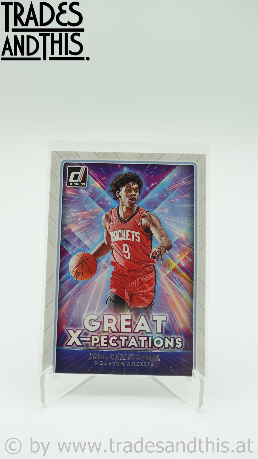 2021-22 Donruss Basketball Great X-Pectations Josh Christopher #16 RC - Trades and This e.U.