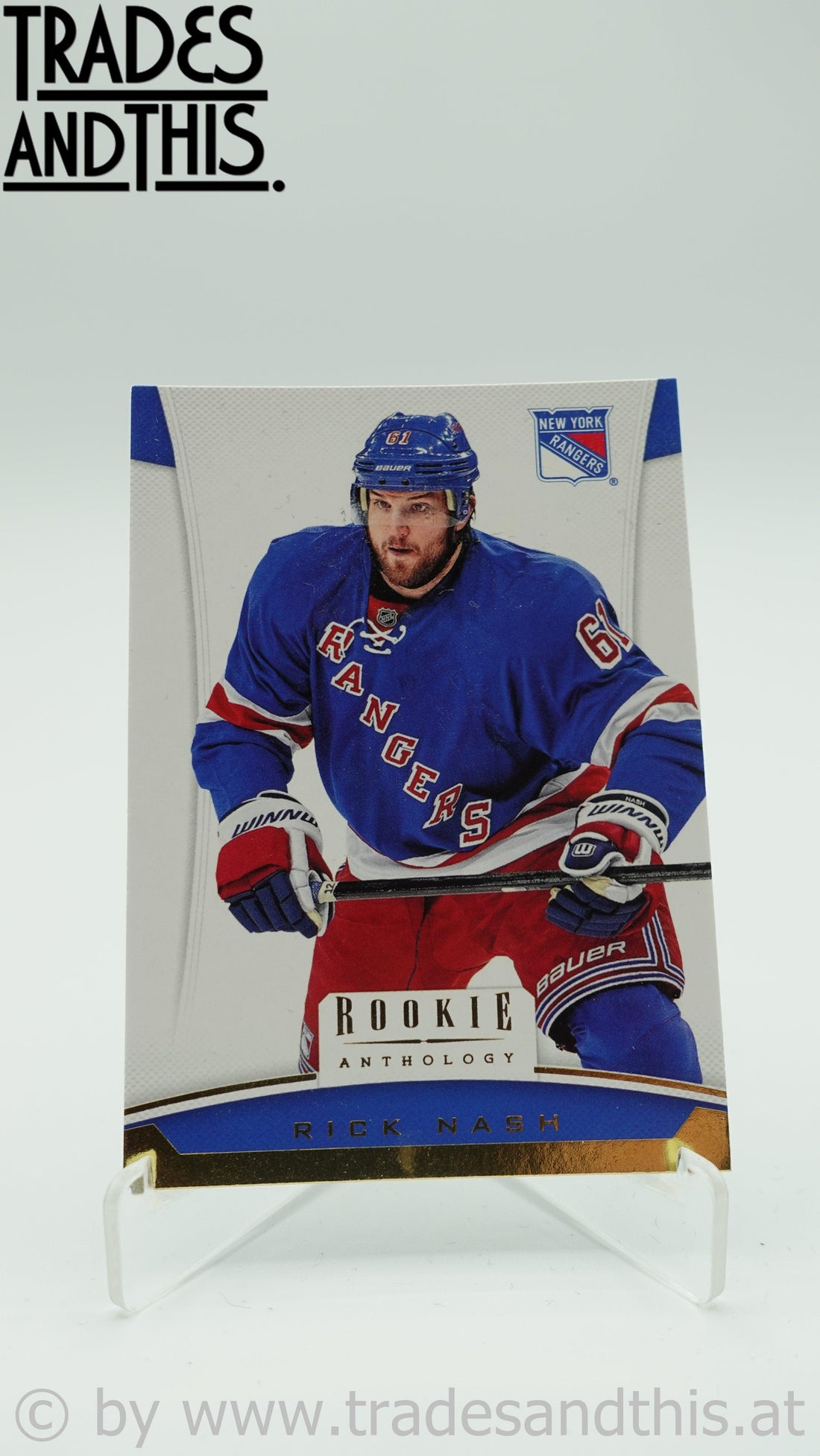 2012-13 Panini Rookie Anthology Rick Nash #2 - Trades and This e.U.