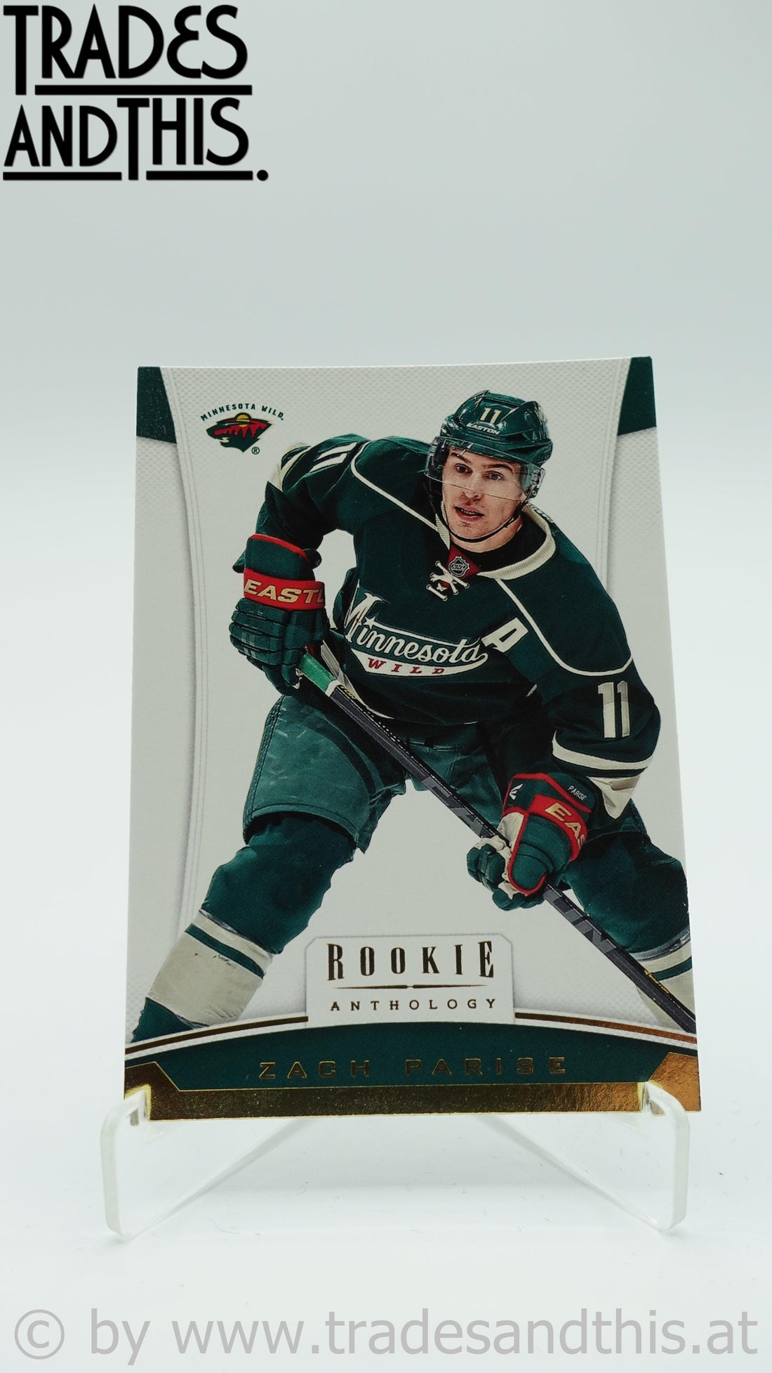 2012-13 Panini Rookie Anthology Zach Parise #3 - Trades and This e.U.