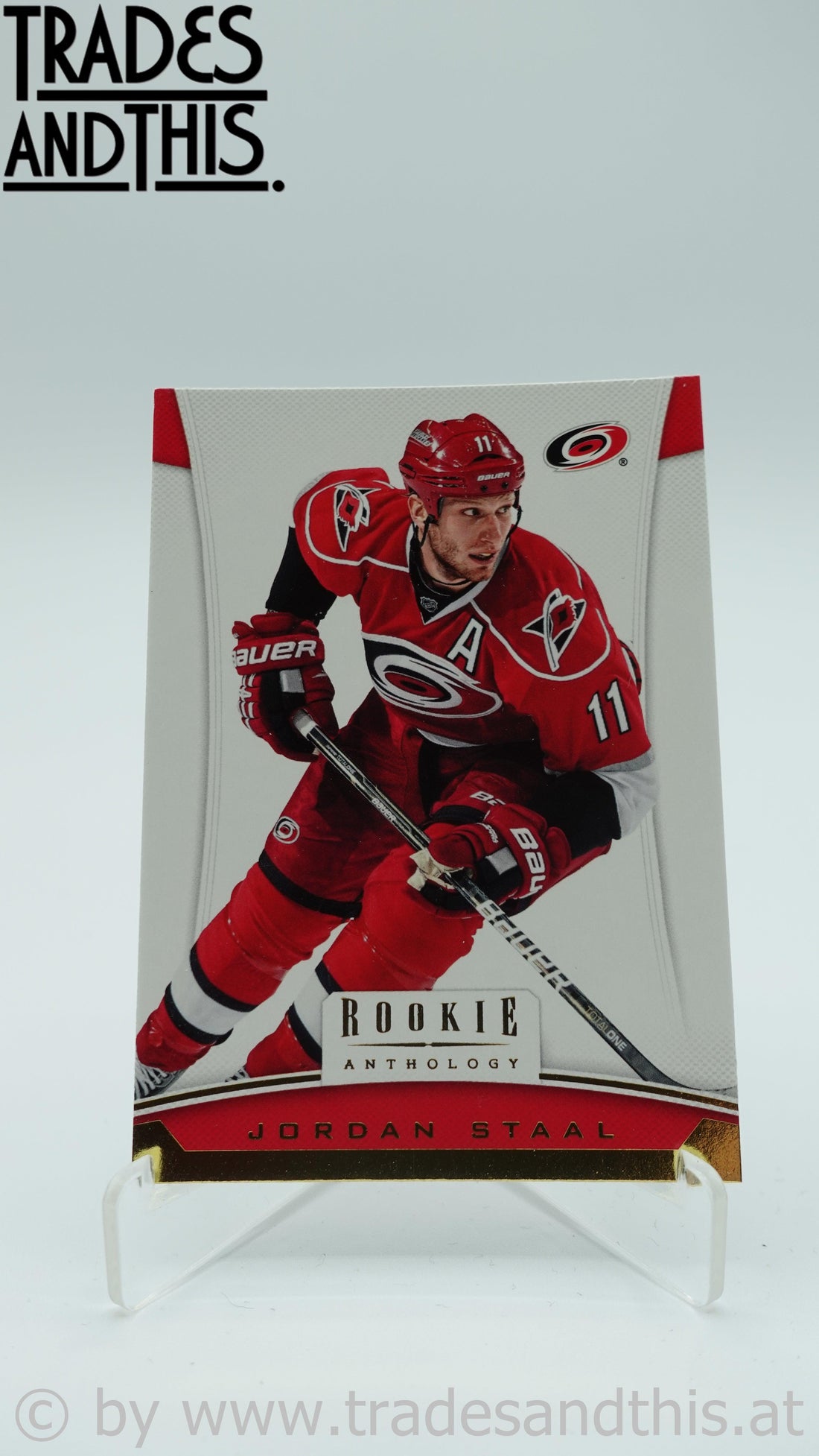 2012-13 Panini Rookie Anthology Jordan Staal #4 - Trades and This e.U.