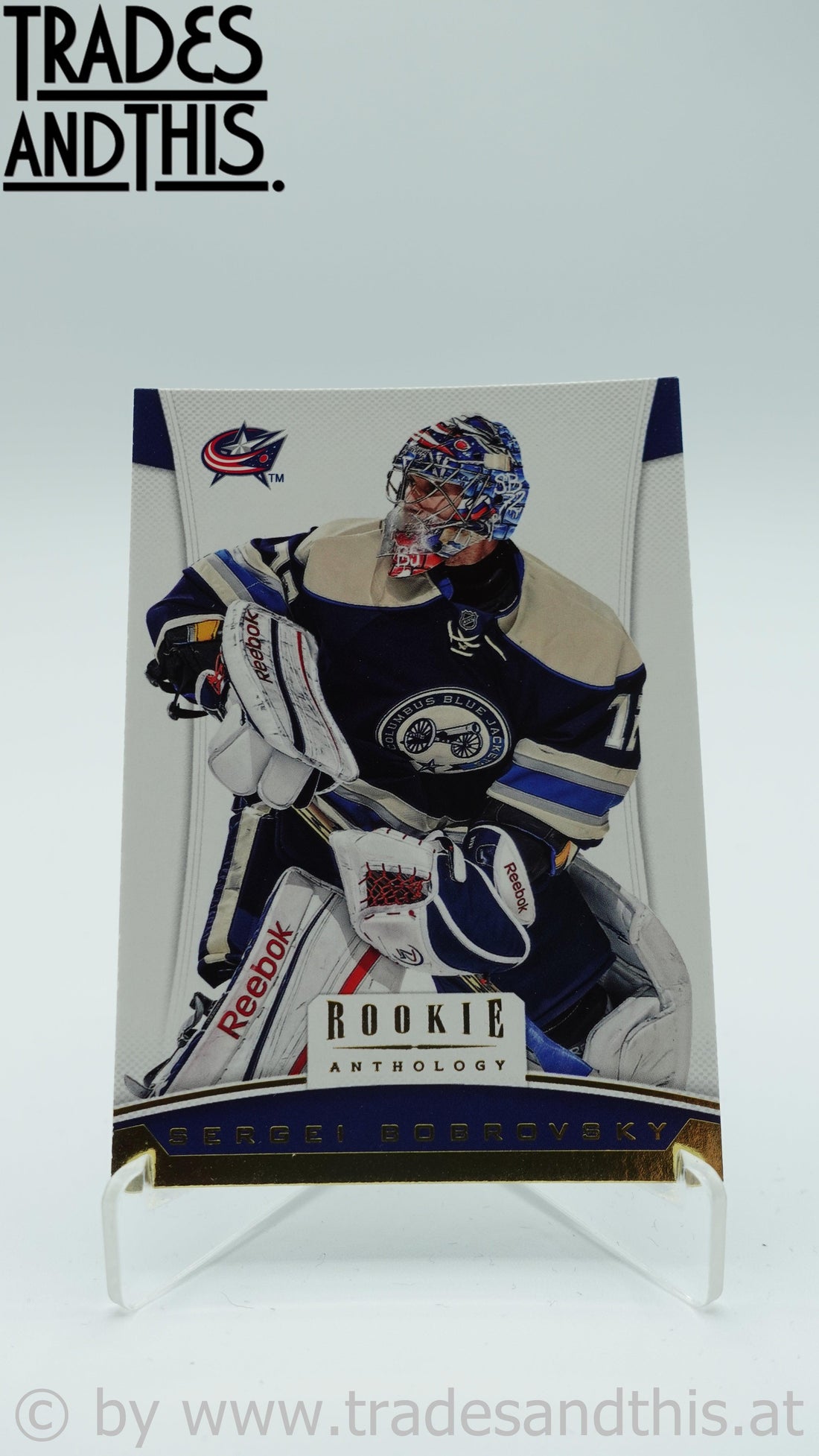 2012-13 Panini Rookie Anthology Sergei Bobrovsky #8 - Trades and This e.U.