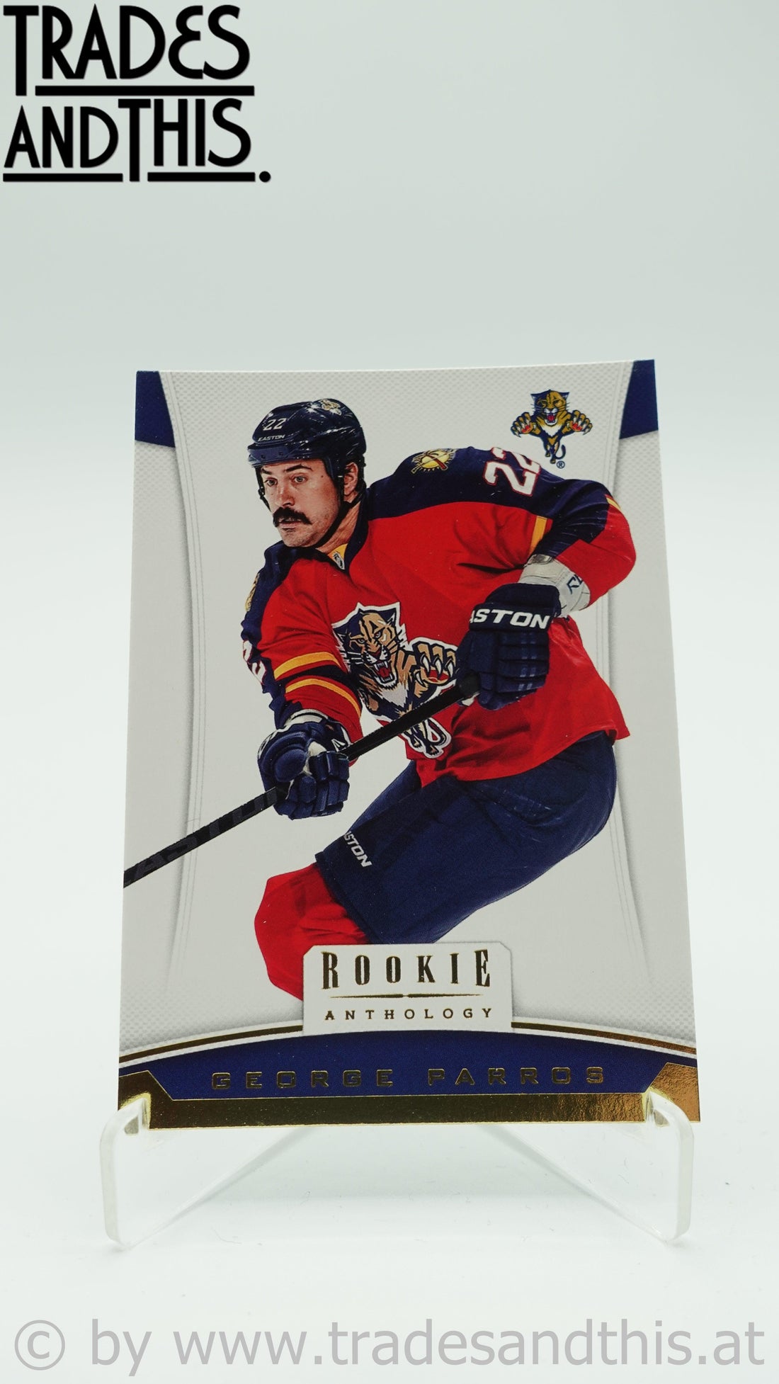 2012-13 Panini Rookie Anthology George Parros #17 - Trades and This e.U.