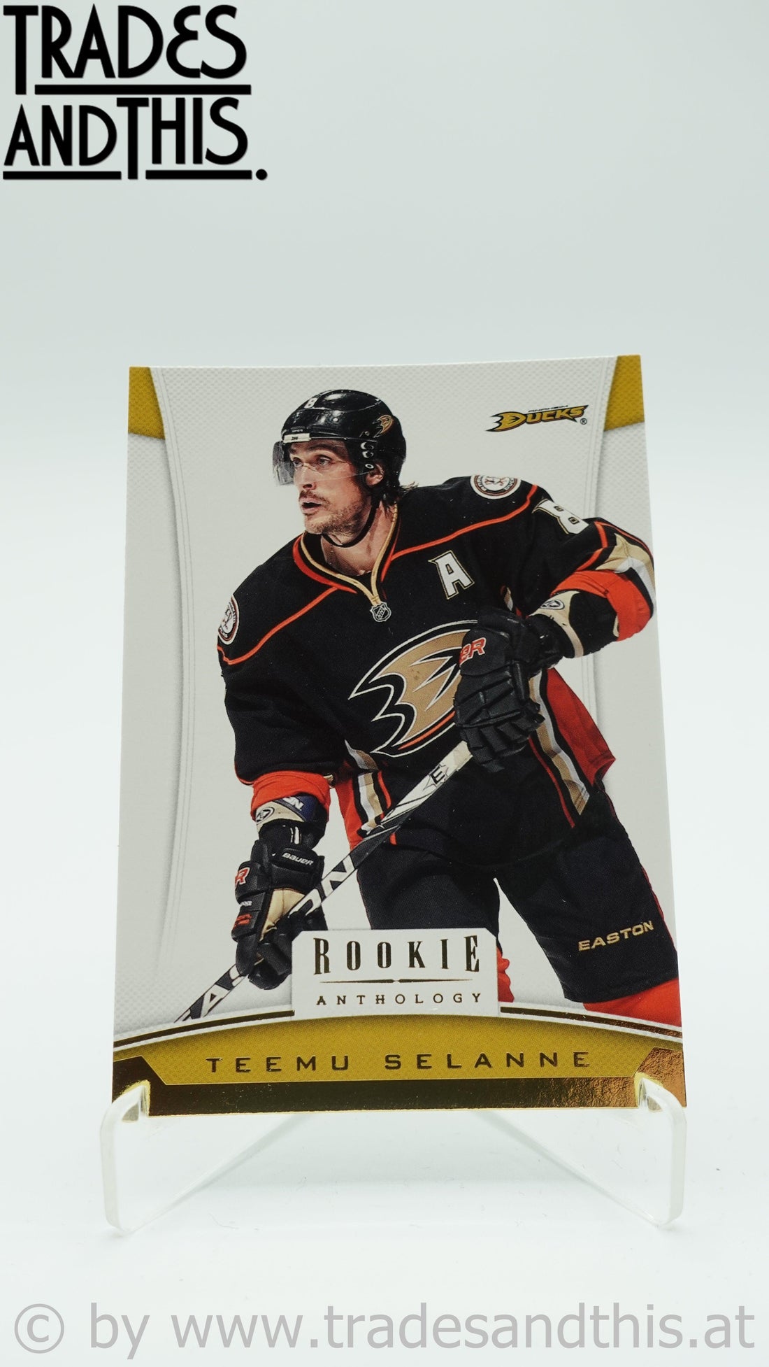 2012-13 Panini Rookie Anthology Teemu Selanne #21 - Trades and This e.U.