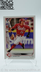 2022 Topps Series 2 TJ Friedl #546 RC