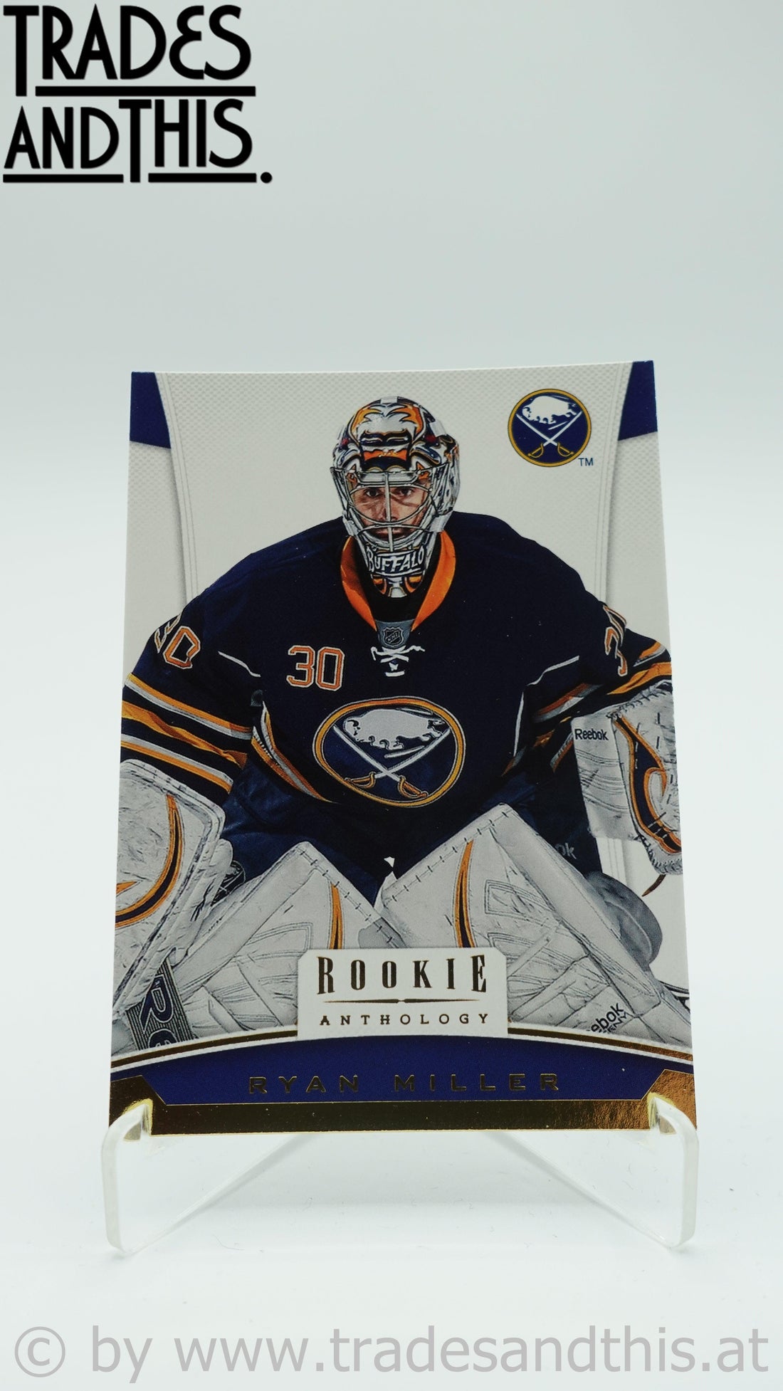 2012-13 Panini Rookie Anthology Ryan Miller #25 - Trades and This e.U.