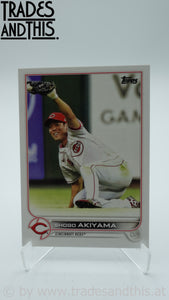 2022 Topps Series 2 Shogo Akiyama #549
