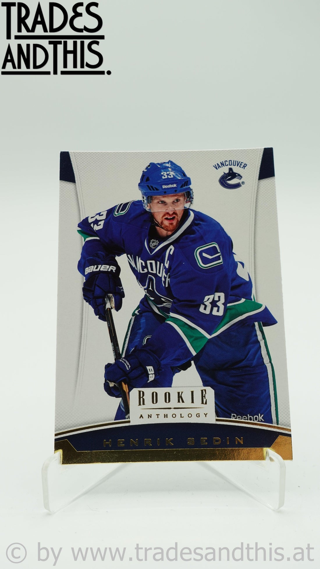 2012-13 Panini Rookie Anthology Henrik Sedin #26 - Trades and This e.U.