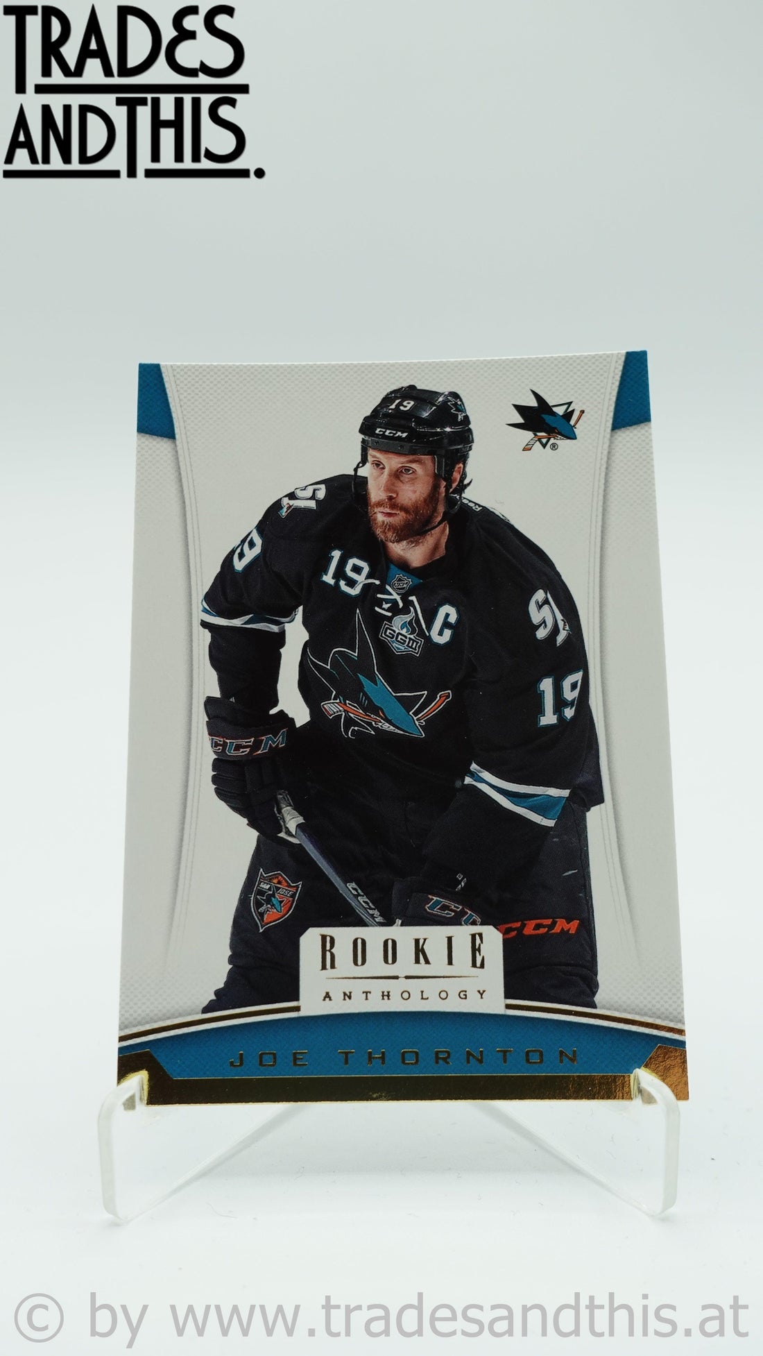 2012-13 Panini Rookie Anthology Joe Thornton #34 - Trades and This e.U.