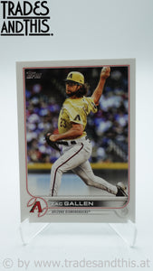 2022 Topps Series 2 Zac Gallen #562