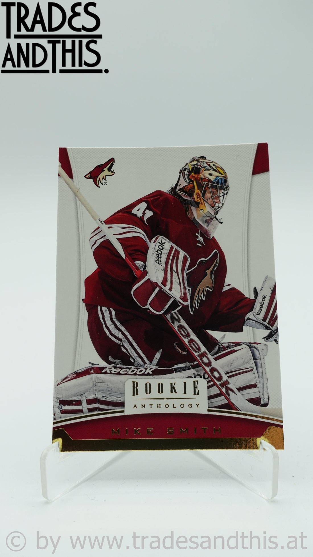 2012-13 Panini Rookie Anthology Mike Smith #38 - Trades and This e.U.