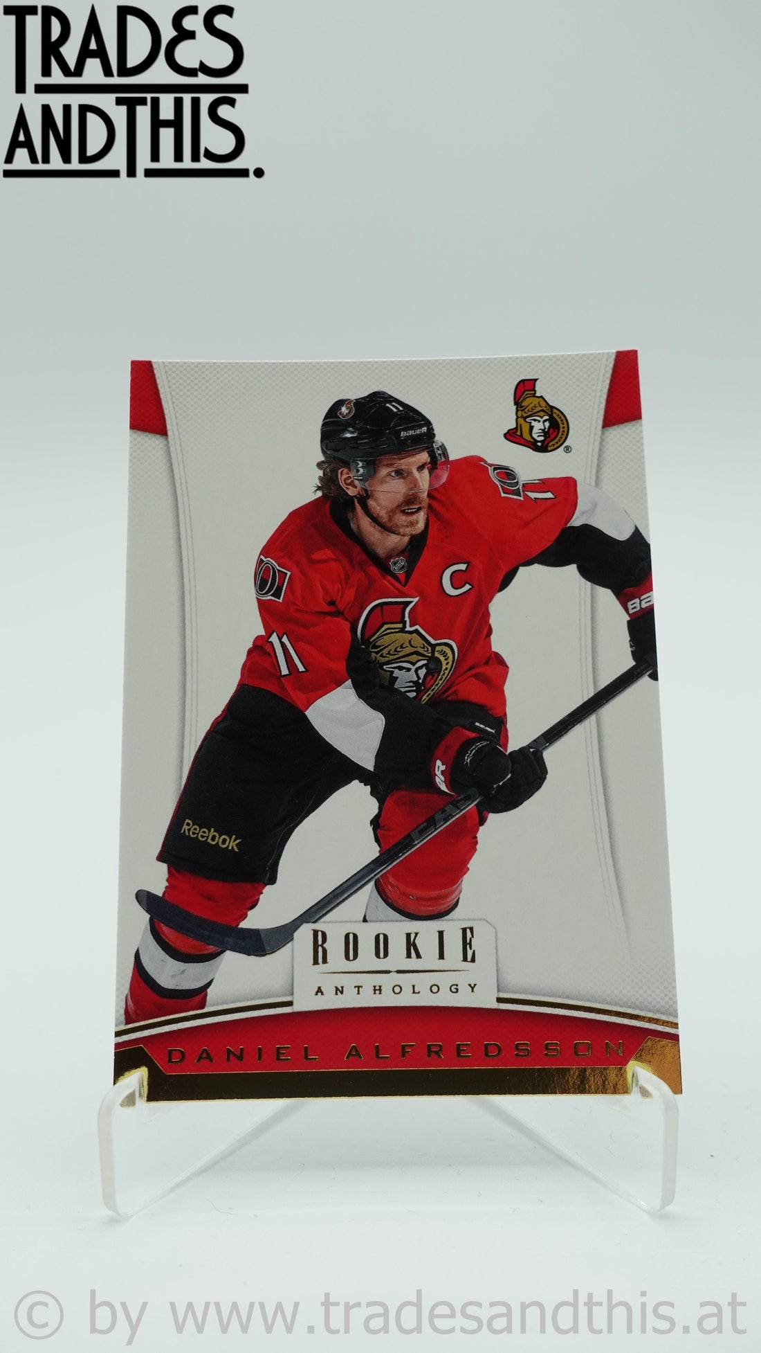 2012-13 Panini Rookie Anthology Daniel Alfredsson #42 - Trades and This e.U.