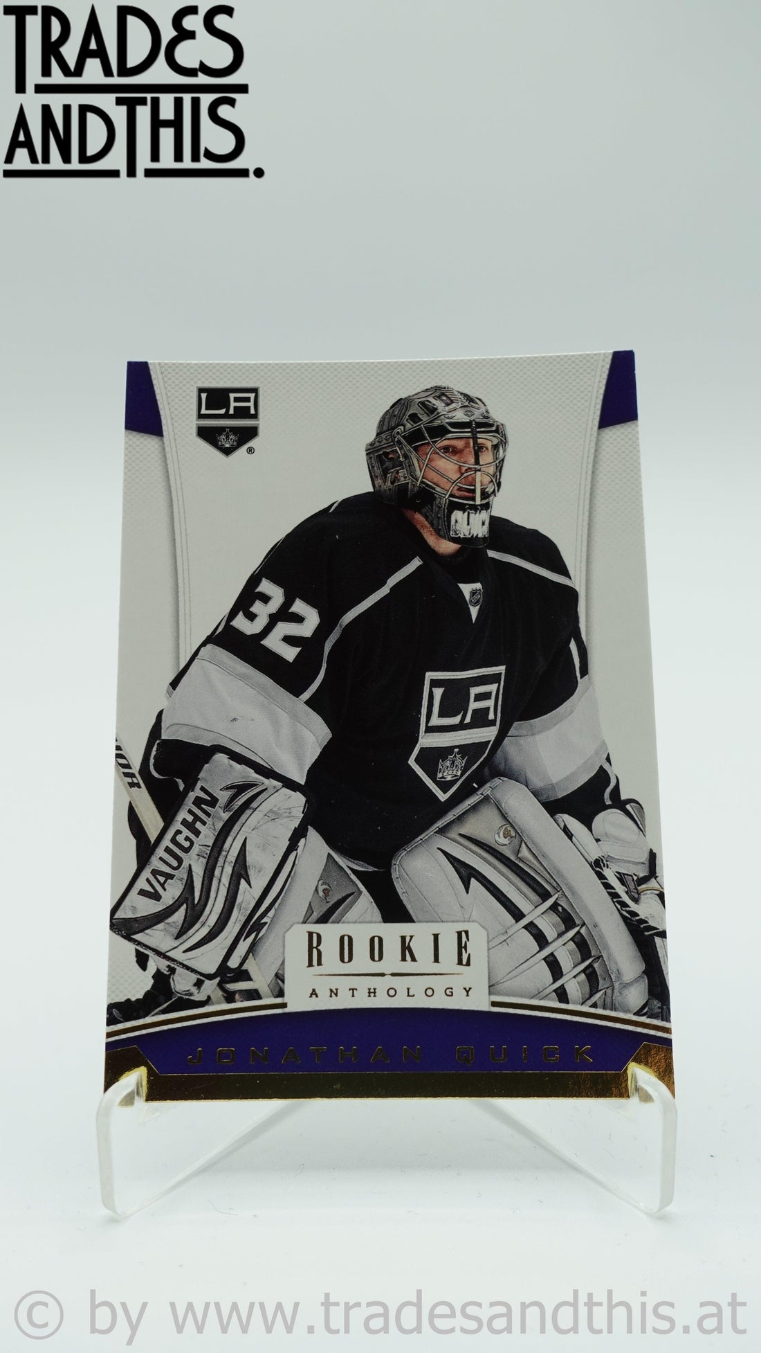 2012-13 Panini Rookie Anthology Jonathan Quick #45 - Trades and This e.U.