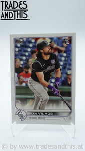 2022 Topps Series 2 Ryan Vilade #586 RC