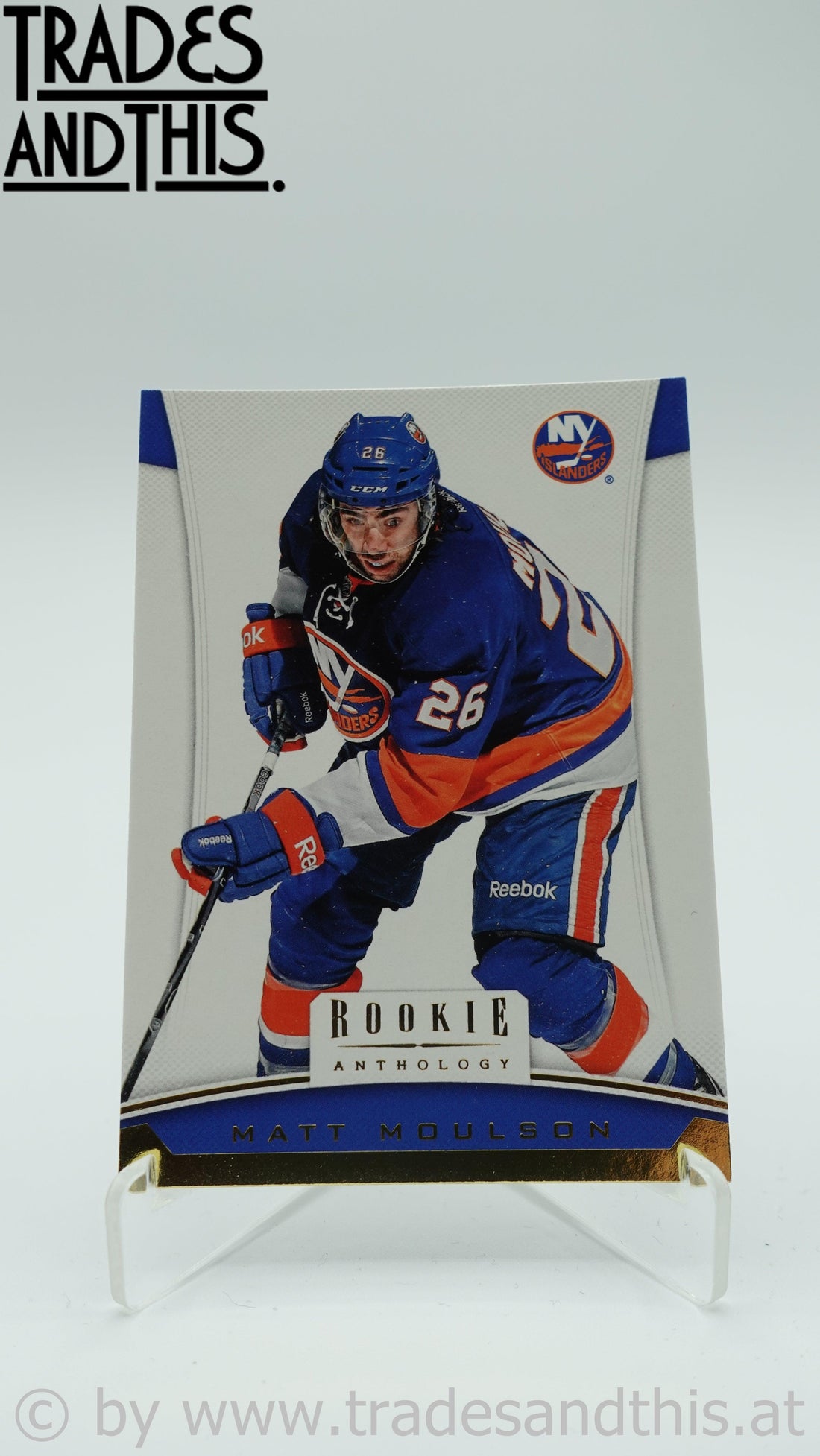 2012-13 Panini Rookie Anthology Matt Moulson #54 - Trades and This e.U.