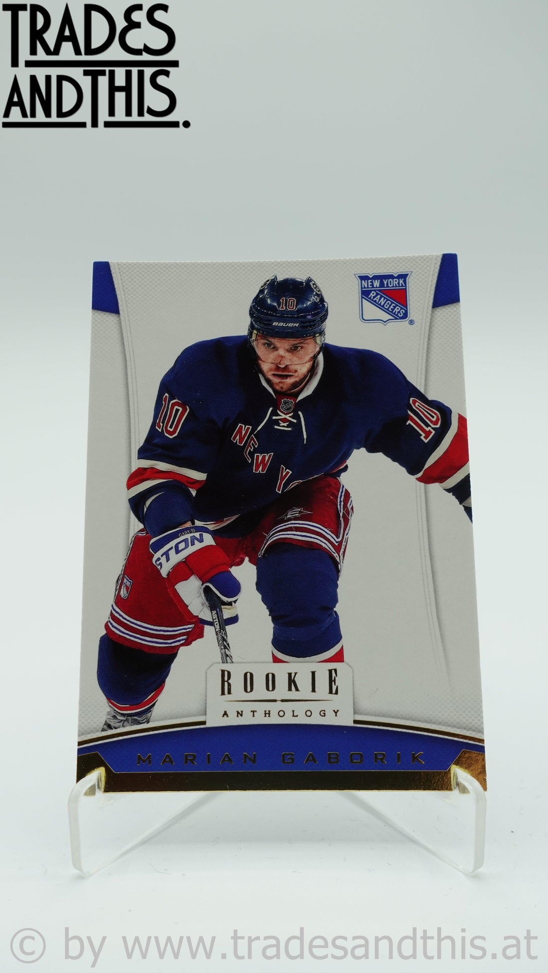 2012-13 Panini Rookie Anthology Marian Gaborik #56 - Trades and This e.U.