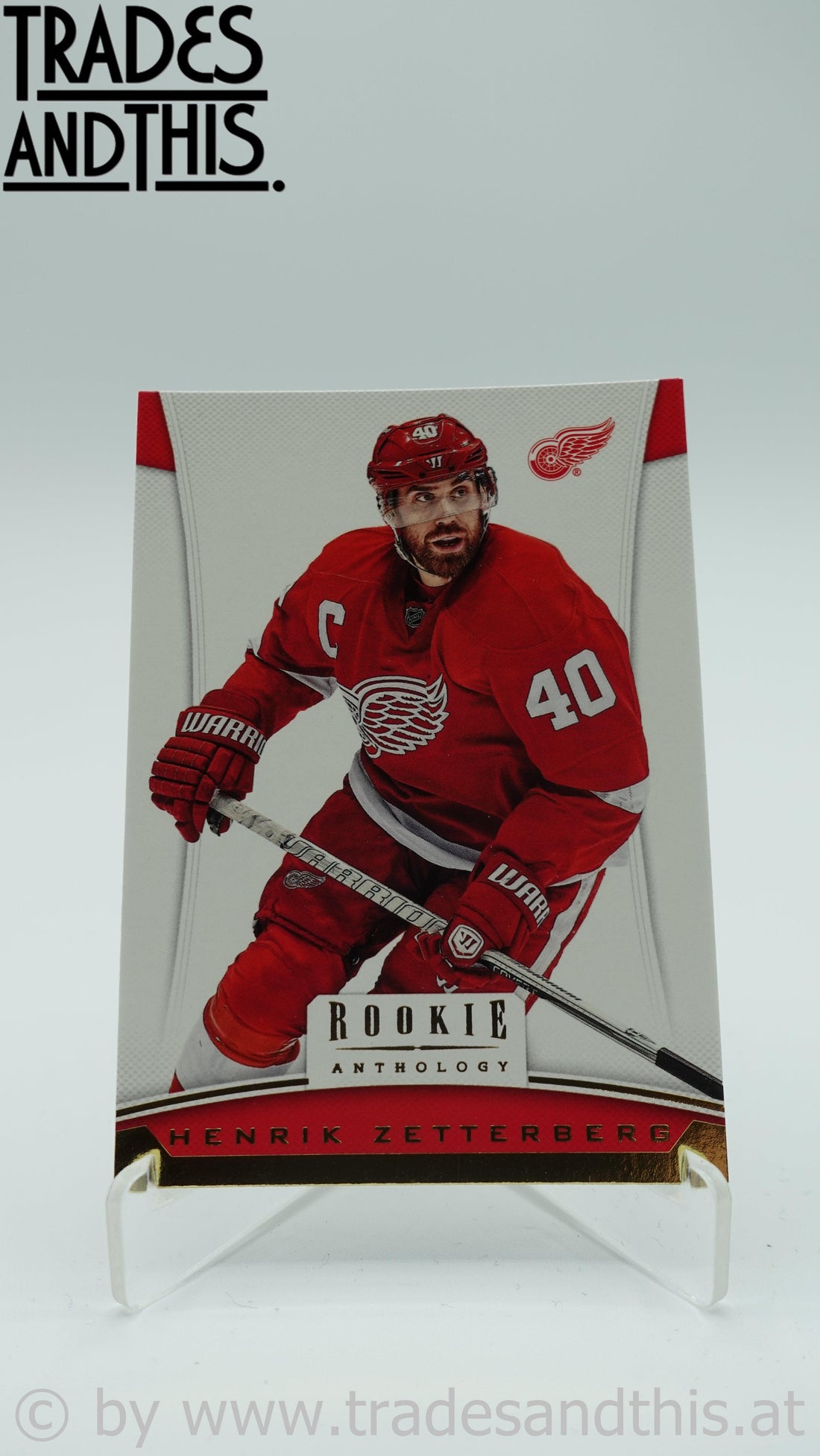 2012-13 Panini Rookie Anthology Henrik Zetterberg #61 - Trades and This e.U.