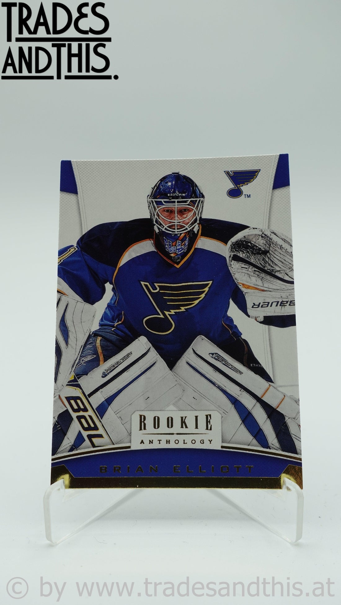 2012-13 Panini Rookie Anthology Brian Elliott #68 - Trades and This e.U.