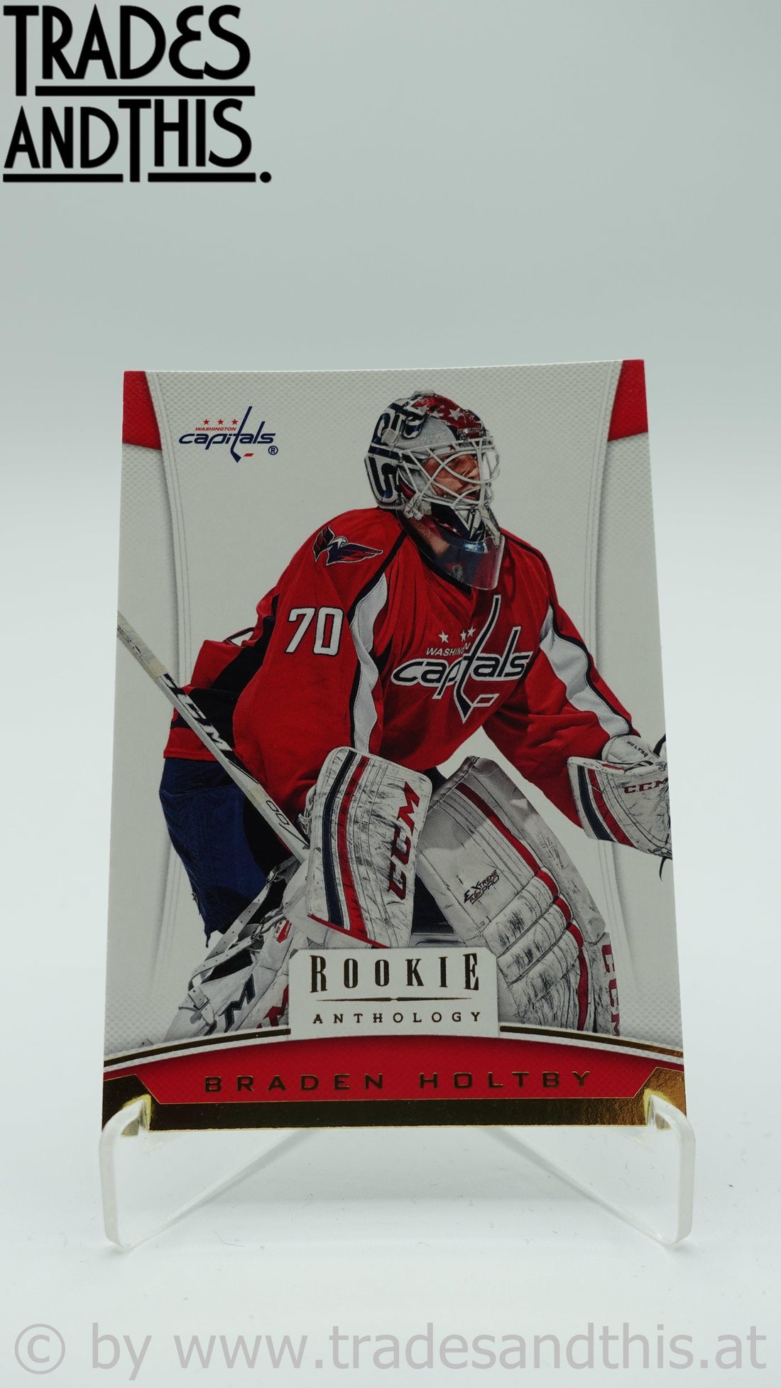 2012-13 Panini Rookie Anthology Braden Holtby #76 - Trades and This e.U.