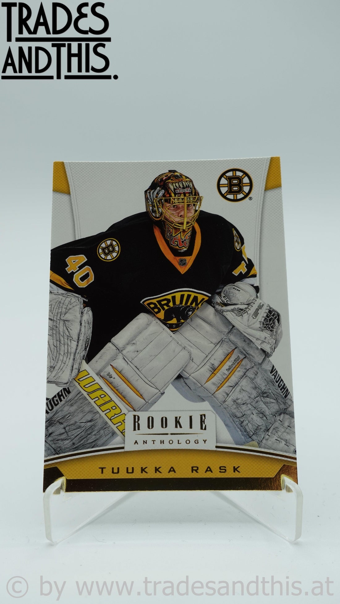 2012-13 Panini Rookie Anthology Tuukka Rask #77 - Trades and This e.U.