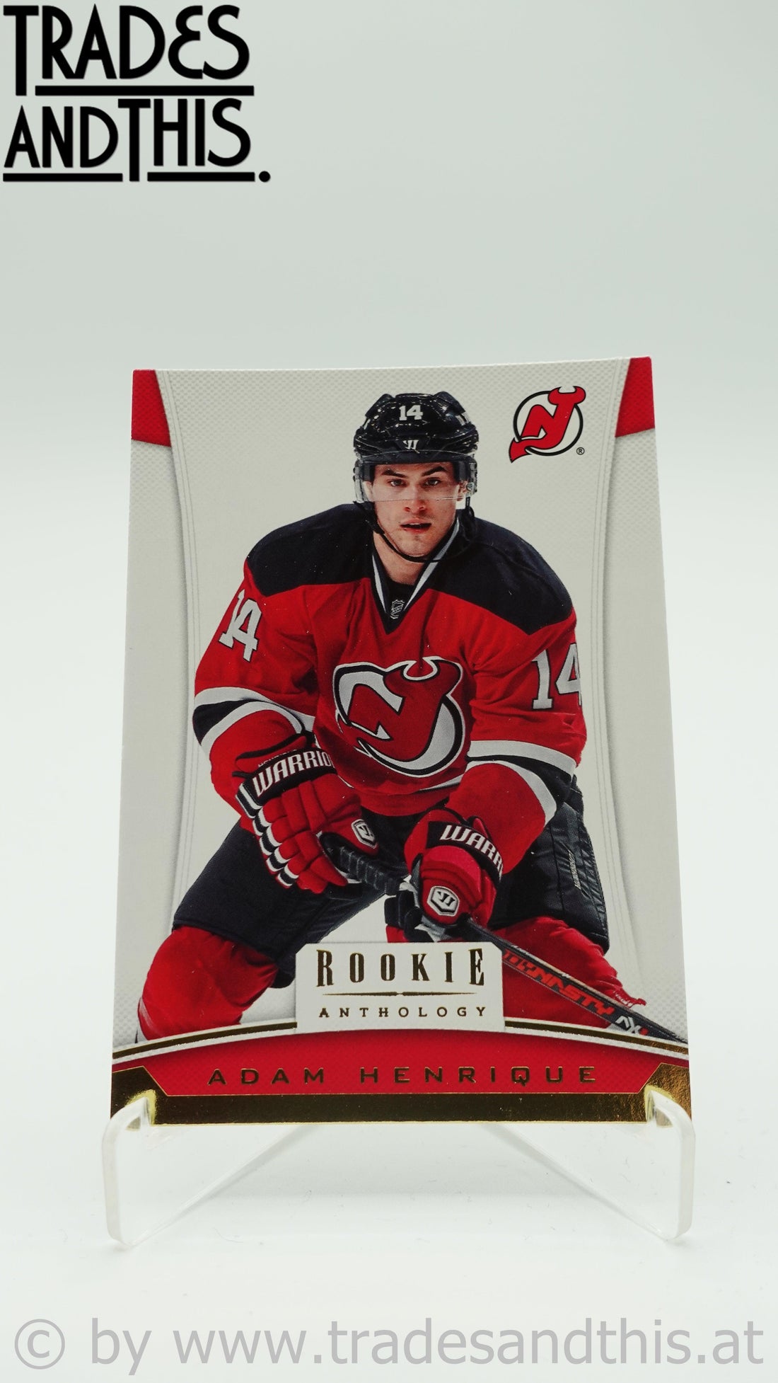 2012-13 Panini Rookie Anthology Adam Henrique #83 - Trades and This e.U.