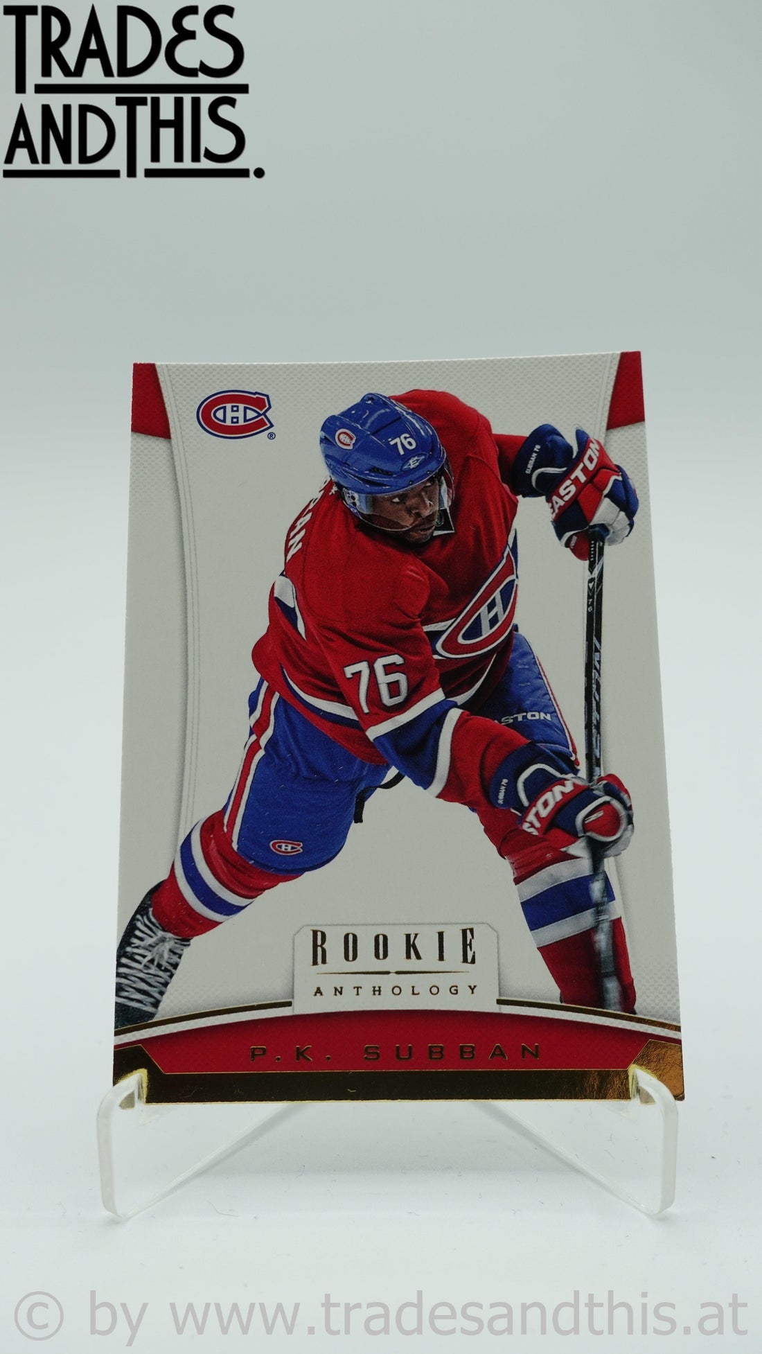 2012-13 Panini Rookie Anthology P.K. Subban #86 - Trades and This e.U.