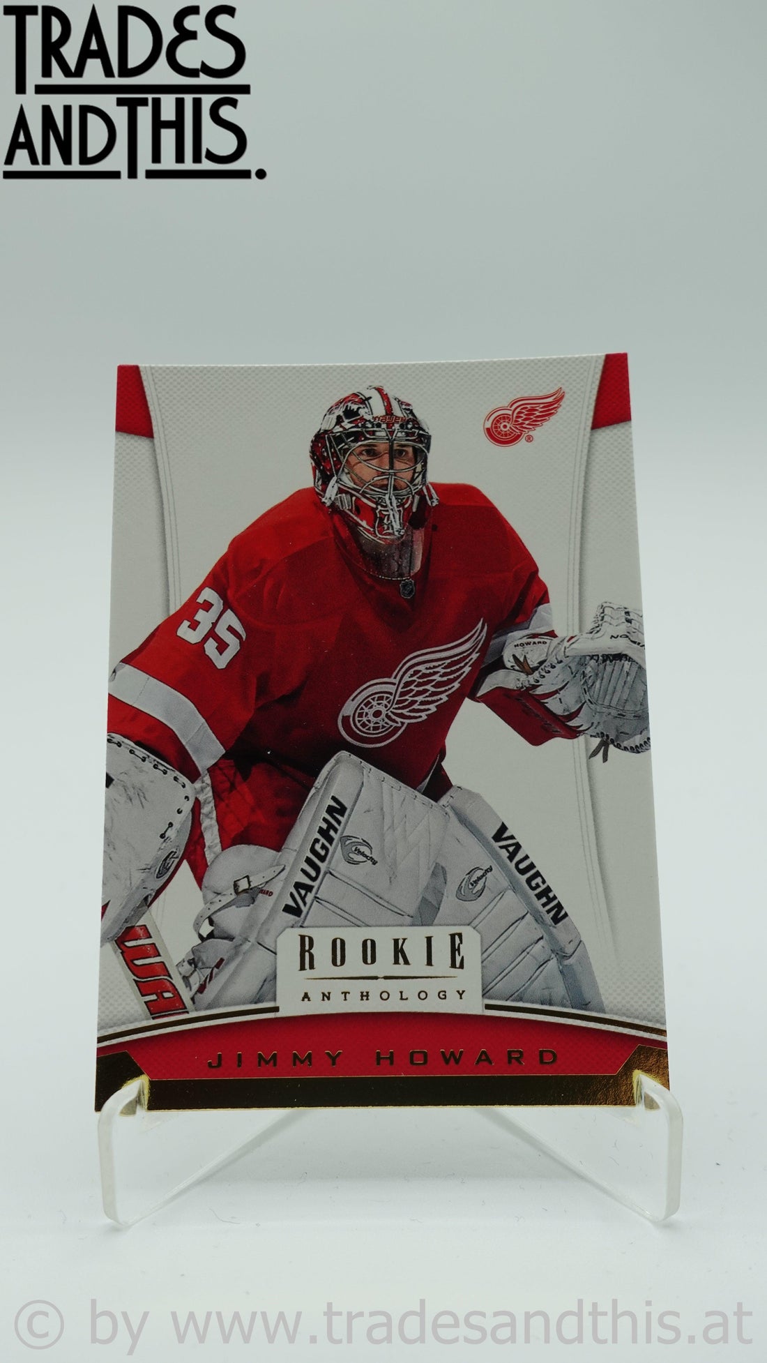 2012-13 Panini Rookie Anthology Jimmy Howard #87 - Trades and This e.U.