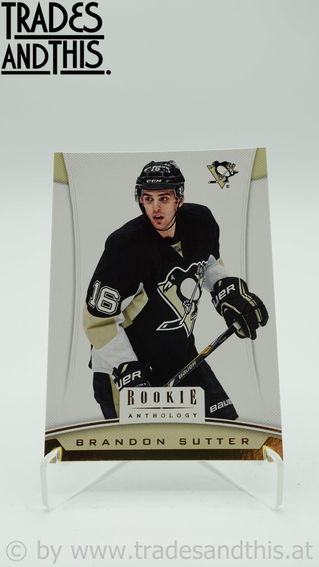 2012-13 Panini Rookie Anthology Brandon Sutter #99 - Trades and This e.U.