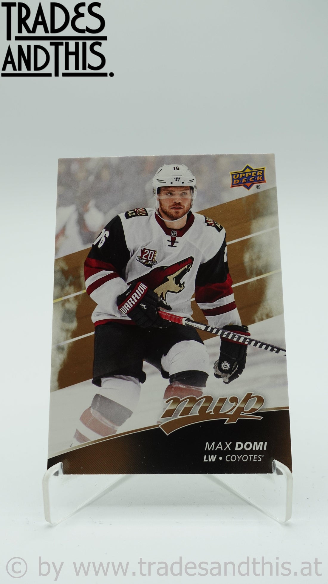 2017-18 Upper Deck MVP Max Domi #3 - Trades and This e.U.