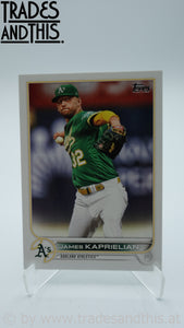2022 Topps Series 2 James Kaprielian #651