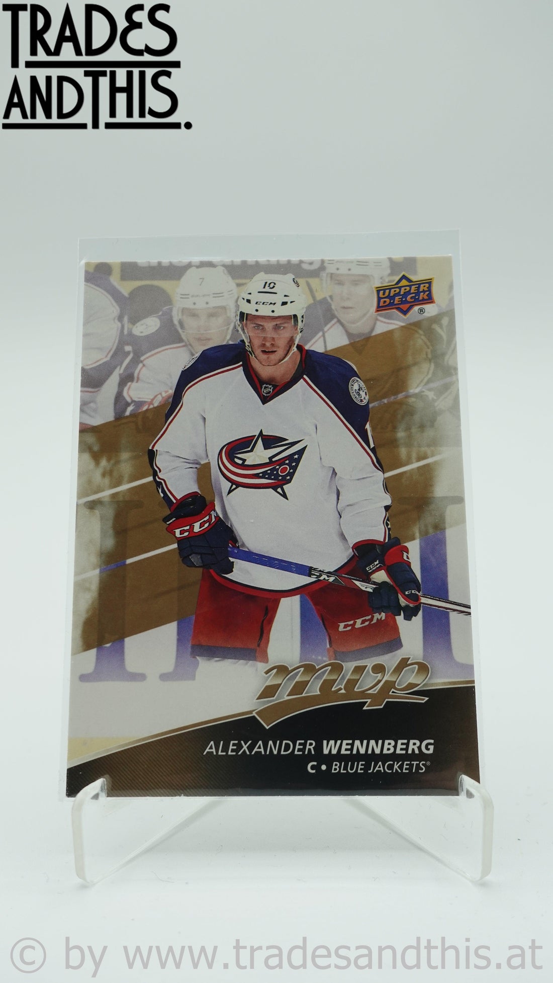 2017-18 Upper Deck MVP Alexander Wennberg #6 - Trades and This e.U.