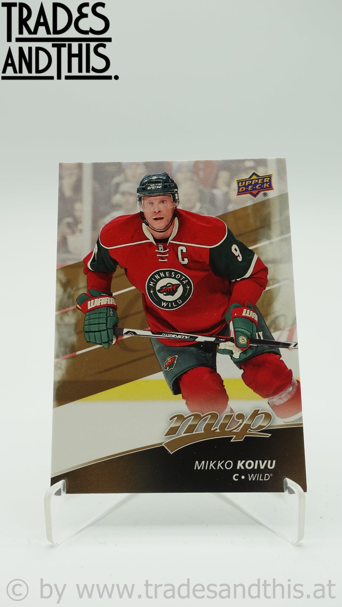 2017-18 Upper Deck MVP Mikko Koivu #8 - Trades and This e.U.