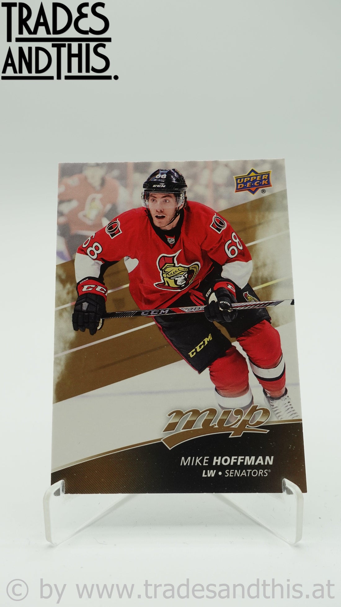 2017-18 Upper Deck MVP Mike Hoffman #11 - Trades and This e.U.