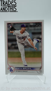 2022 Topps Series 2 Justin Bruihl #658 RC