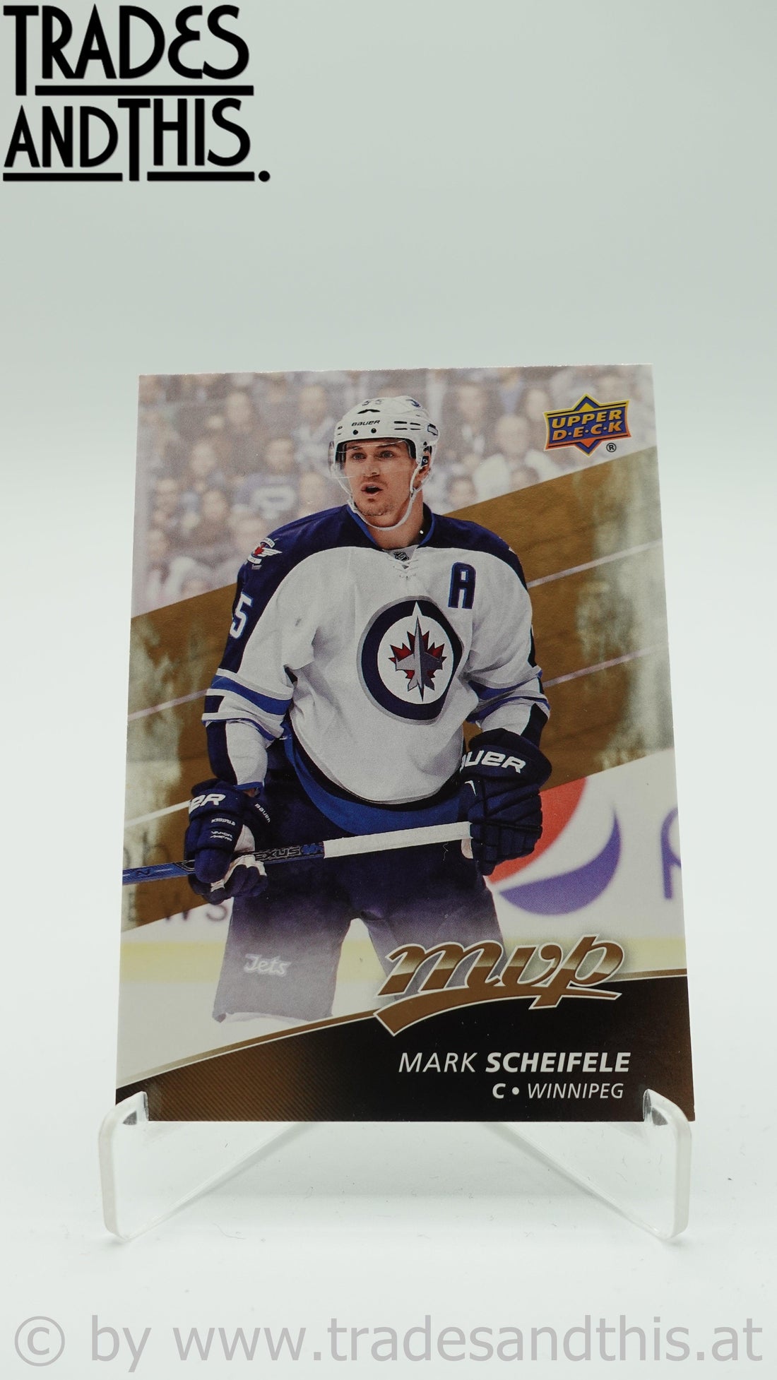 2017-18 Upper Deck MVP Mark Scheifele #14 - Trades and This e.U.