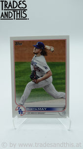 2022 Topps Update Series Dustin May #US7