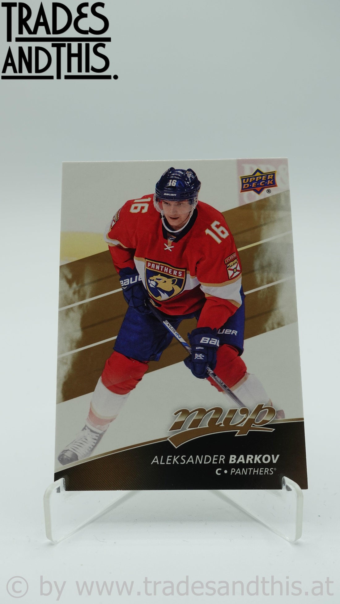 2017-18 Upper Deck MVP Aleksander Barkov #24 - Trades and This e.U.