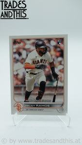 2022 Topps Update Series Heliot Ramos #US17 RC