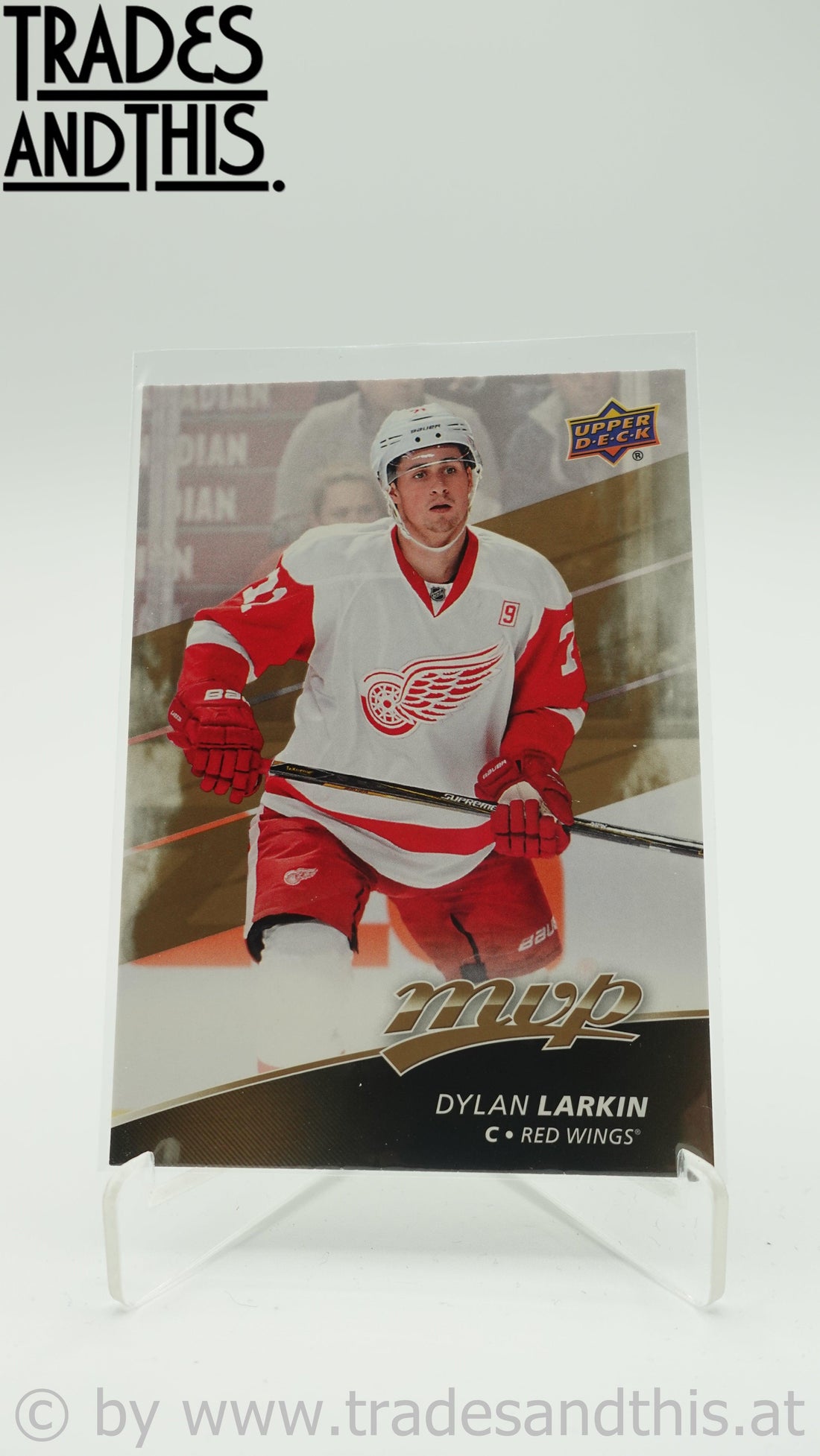 2017-18 Upper Deck MVP Dylan Larkin #25 - Trades and This e.U.