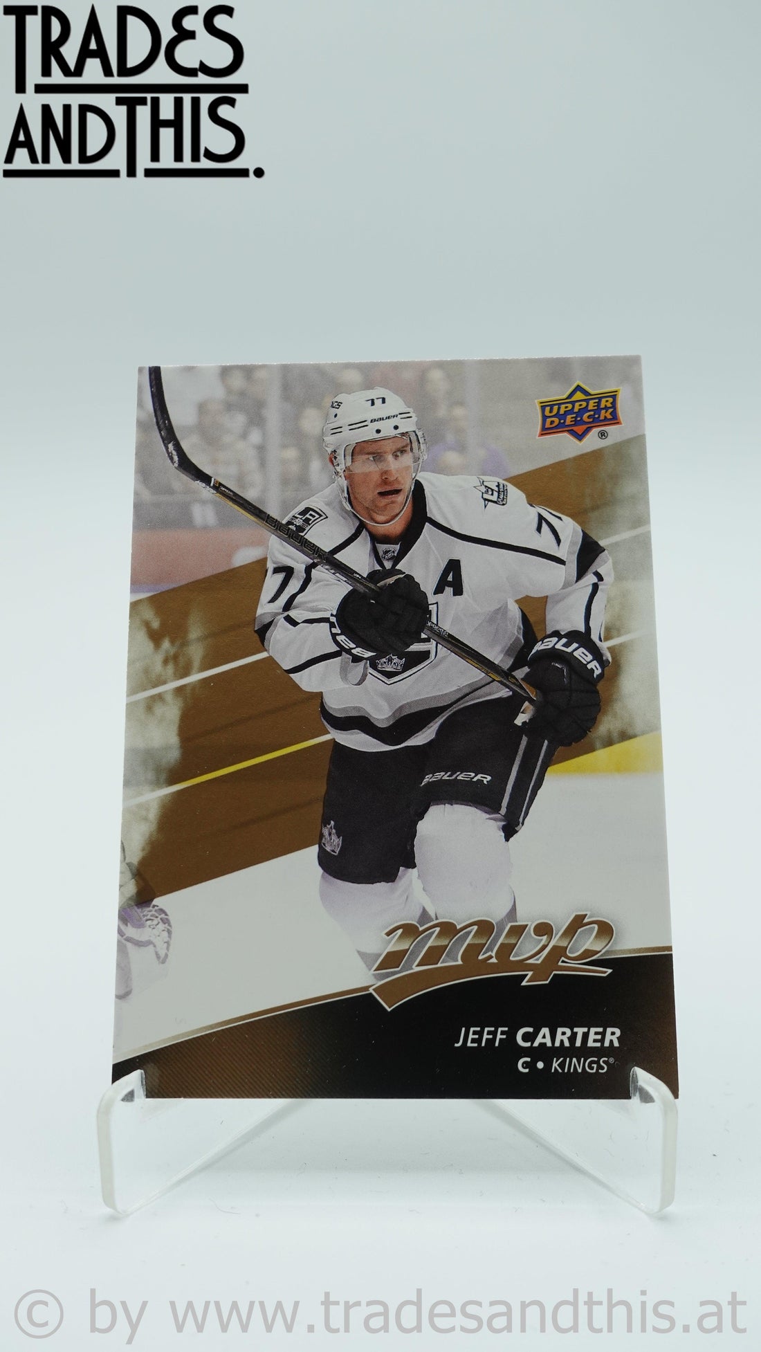 2017-18 Upper Deck MVP Jeff Carter #26 - Trades and This e.U.