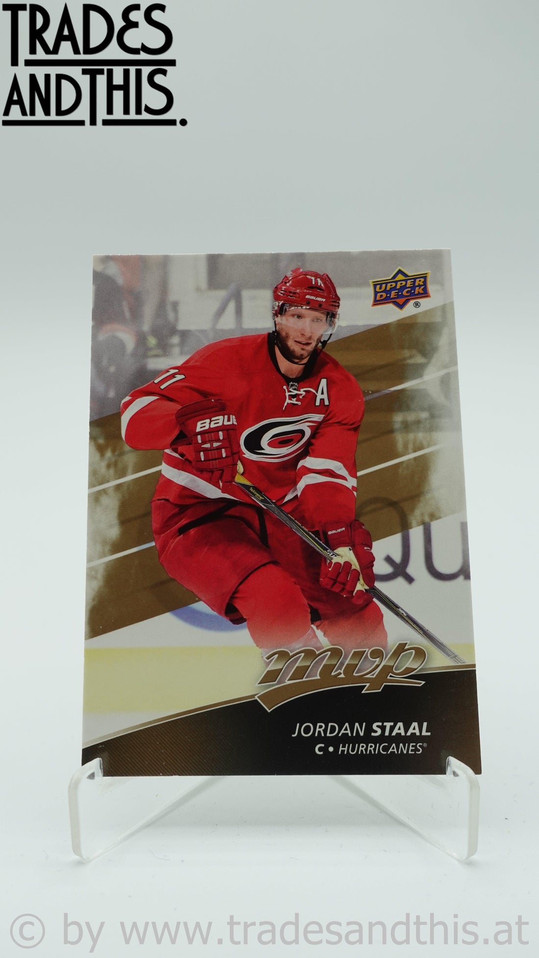 2017-18 Upper Deck MVP Jordan Staal #29 - Trades and This e.U.