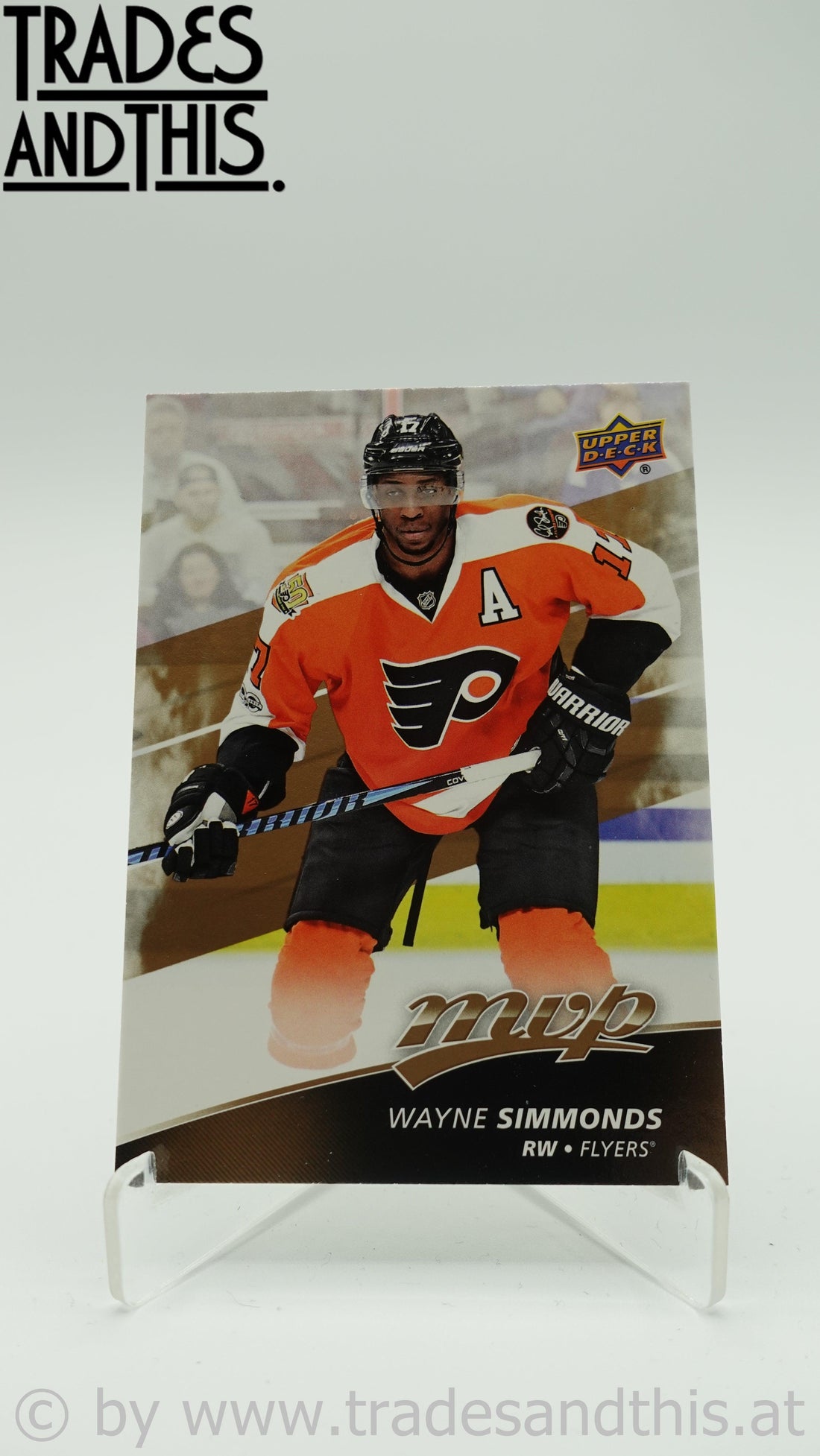 2017-18 Upper Deck MVP Wayne Simmonds #30 - Trades and This e.U.